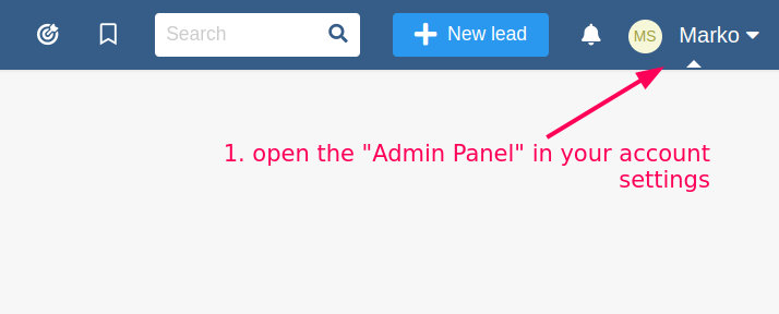 Painel Admin noCRM